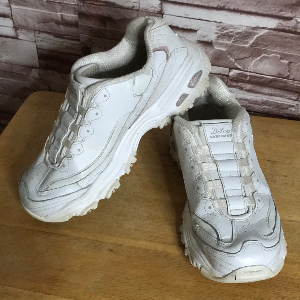 Skechers White Sport Shoes